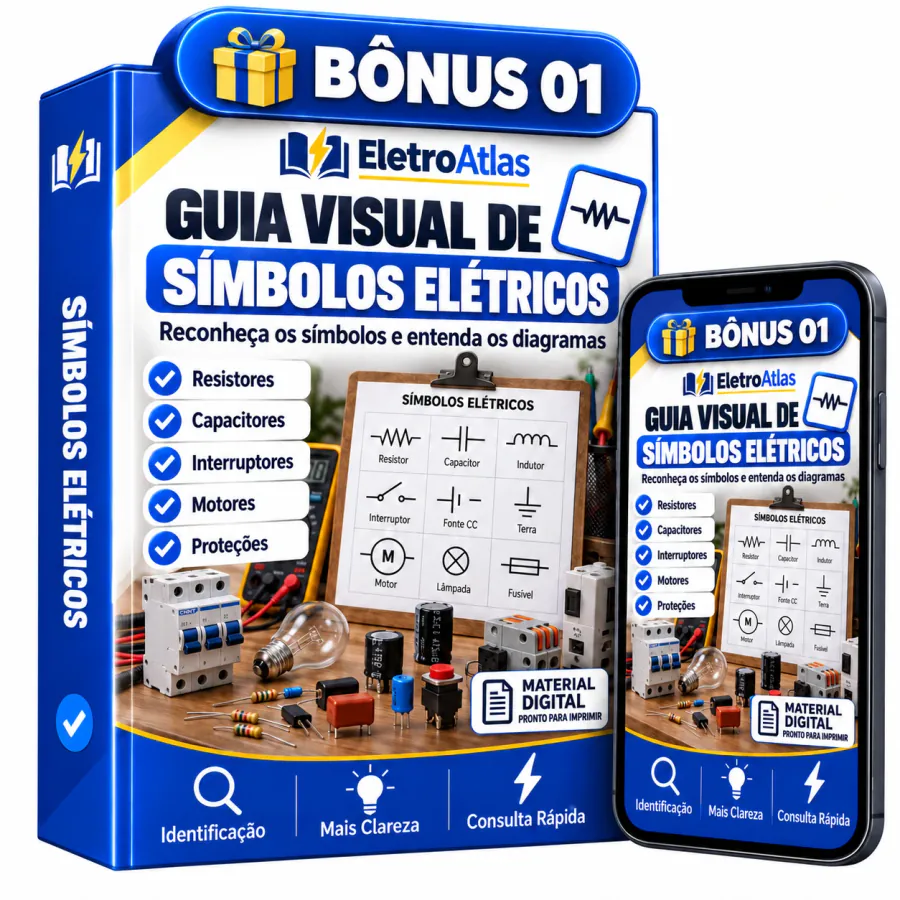 Mockup Bônus 1 — Guia Visual de Símbolos Elétricos